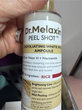 Dr Melaxin white gold peel shot exfoliating ampoule
